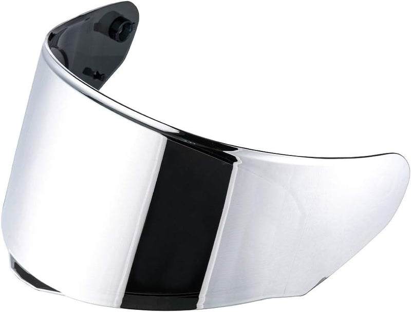 LS2 FF353 Rapid FF320 FF328 Stream EVO Helm Visier (Chrome Silver), Chrome Silver