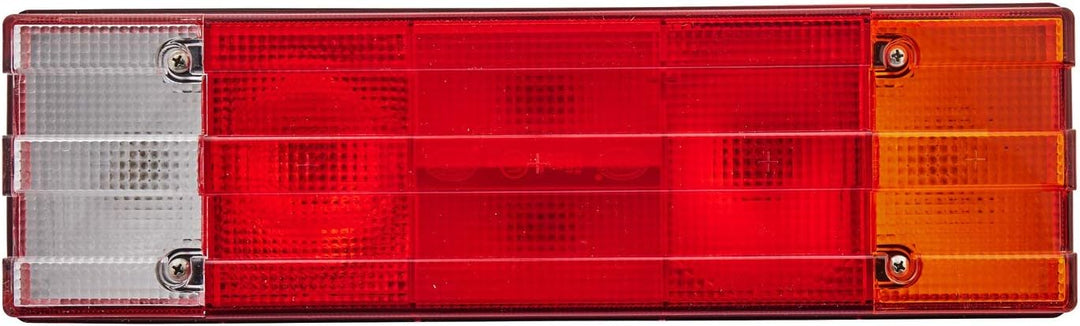 HELLA - Heckleuchte - Glühlampe - 24V - Anbau/geschraubt - Lichtscheibenfarbe: mehrfarbig - Stecker: