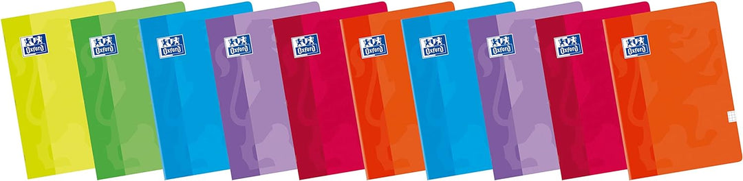 Oxford 100101228 – Pack grapadas, weiche Abdeckung, A4/210 x 297 mm, 10 Blatt