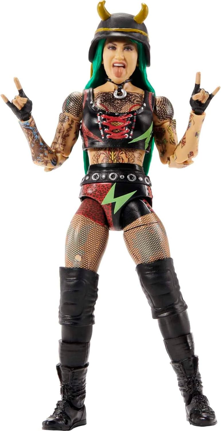Mattel WWE Shotzi Elite Collection Actionfigur, 15,2 cm, bewegliches Sammlerstück, Geschenk für WWE-