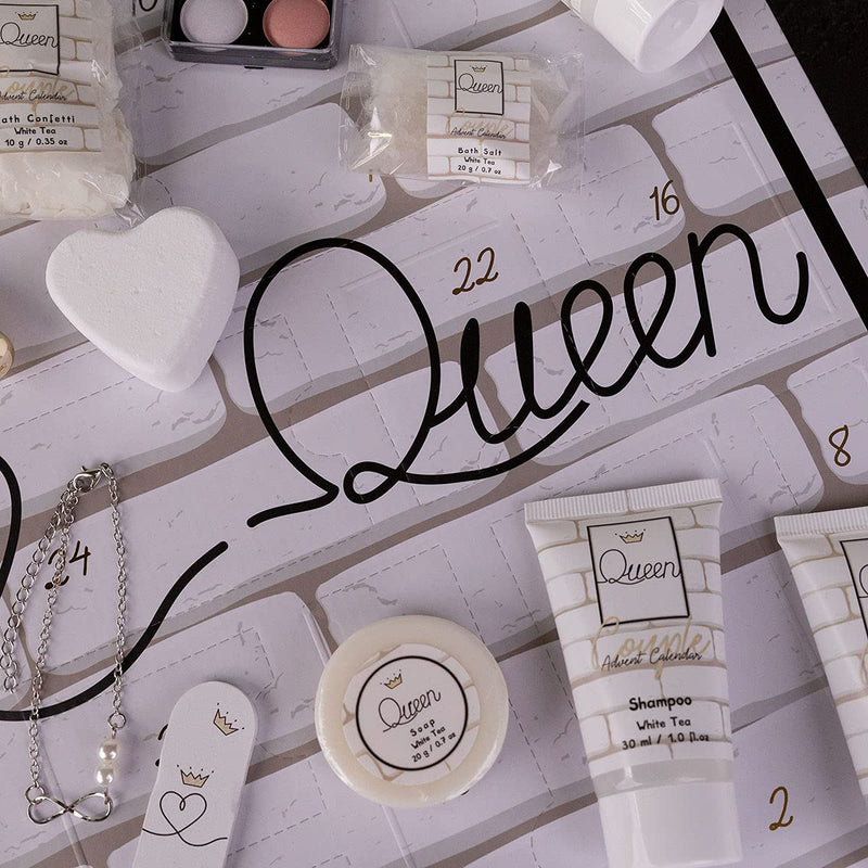 accentra Beauty Adventskalender King & Queen Für Paare Mit 24 Bade-, Körperpflege & Accessoires Prod