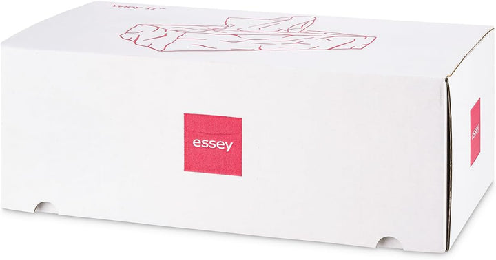 Essey Kosmetiktücher-Box Wipy Cube II, rechteckiger Taschentuchspender, Design Taschentuchbox Rot, R