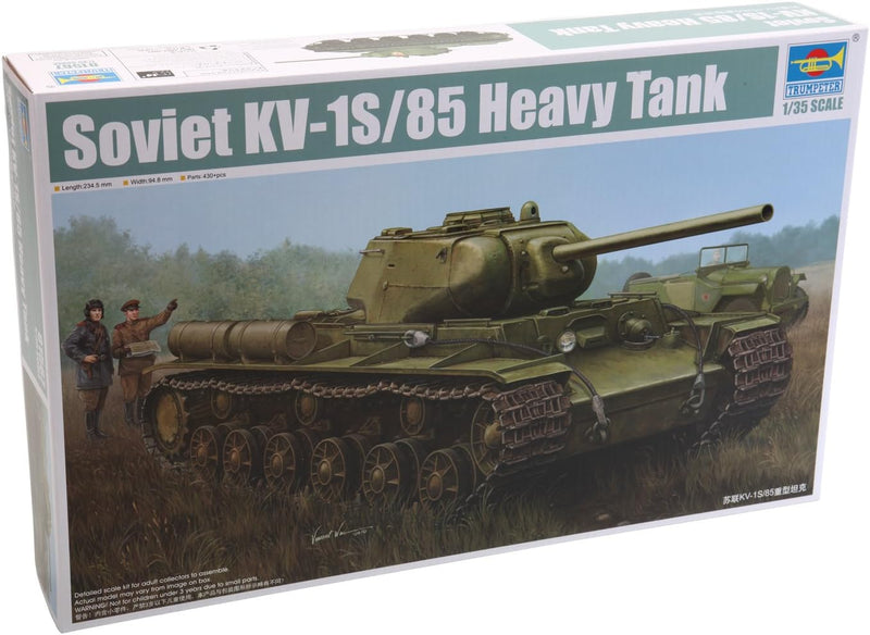 Trumpeter 01567 Modellbausatz Soviet KV-1S/85 Heavy Tank