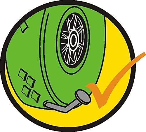 WAGNER Lenkrolle - PANNENSICHER - PU geschäumtes Rad, Durchmesser Ø Rad 260 mm, Felge 75 mm, Anschra