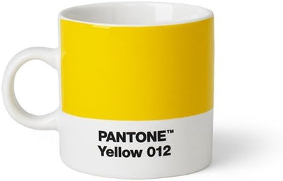 Pantone Porzellan Espressobecher 6er-Set, 6 Espressotassen à 120 ml, coffee, mit Henkel, spülmaschin