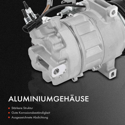 Frankberg Klimakompressor Klimaanlage Kompatibel mit Fluence L3 2.0L Benzin 2010-Heute Replace# 9260