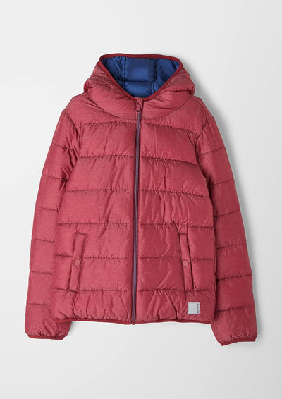 s.Oliver Junior Boy's 402.12.208.16.150.2116509 Jacke Langarm, Dark red, S