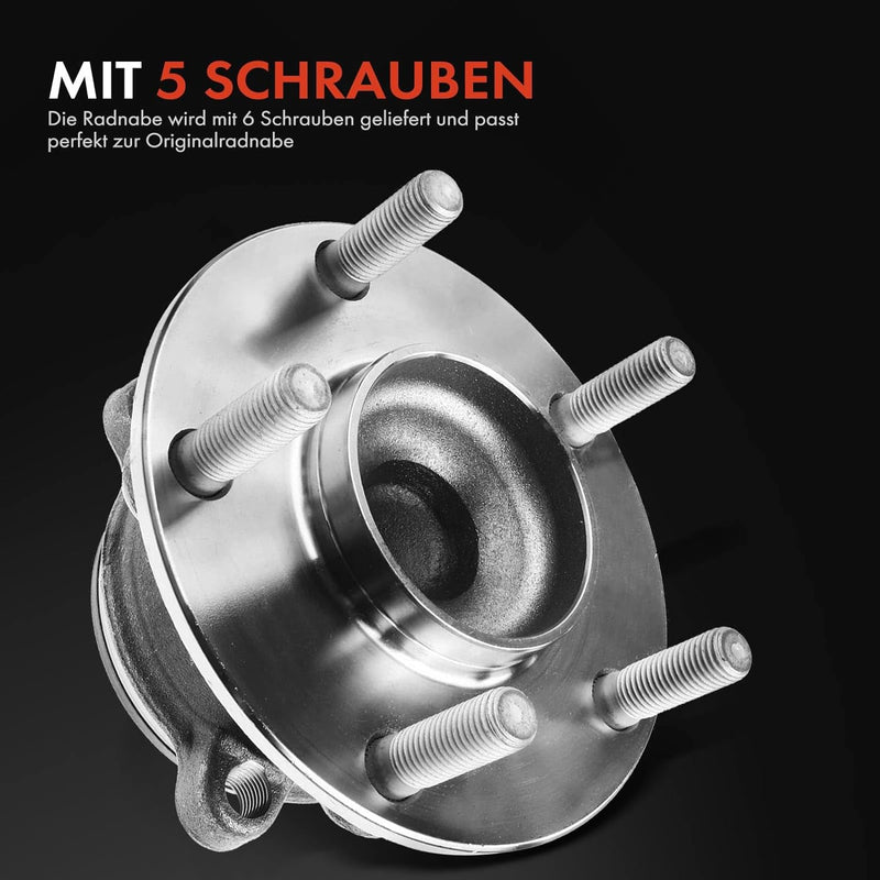 Frankberg Radnabe Radlagersatz Hinten Links Rechts Kompatibel mit 3 BM BN 1.5L-2.2L 2013-2021 6 GJ G