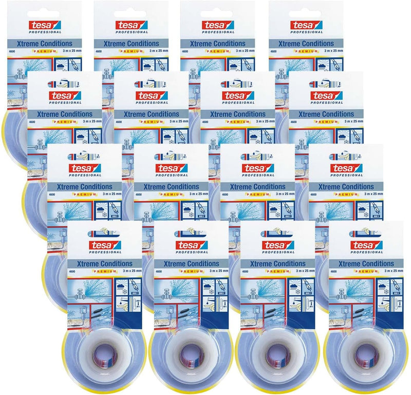 tesa 4600 Xtreme Conditions - Dichtungsband ohne Klebmasse für hermetische Abdichtung - selbstversch