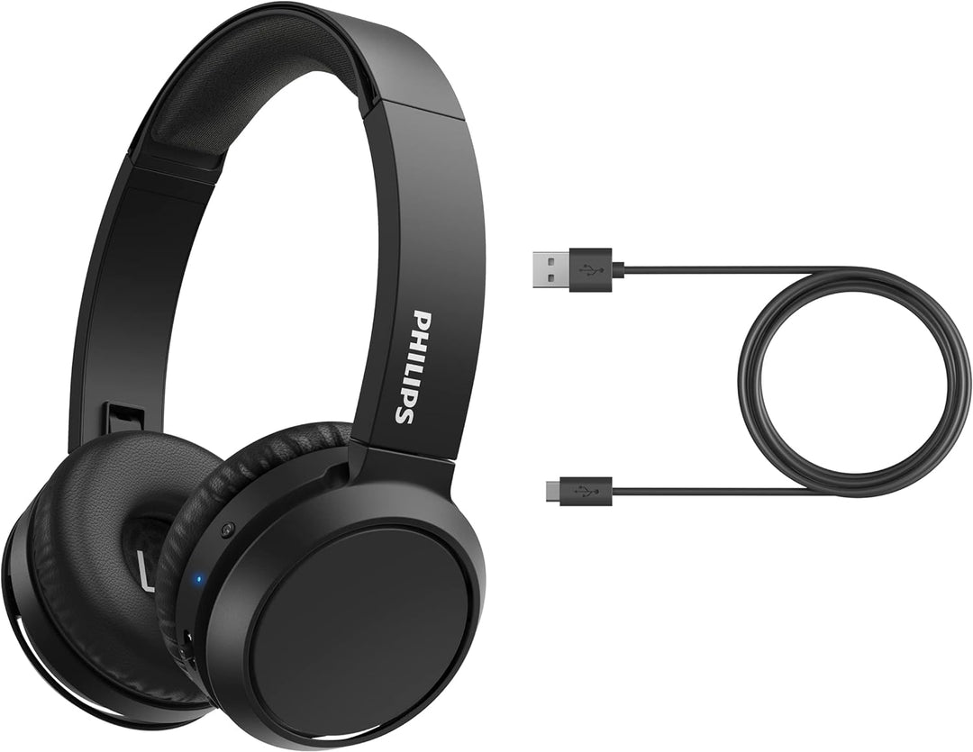 PHILIPS On Ear Kopfhörer H4205BK/00 mit Bass Boost-Taste (Bluetooth, 29 Stunden Wiedergabezeit, Schn