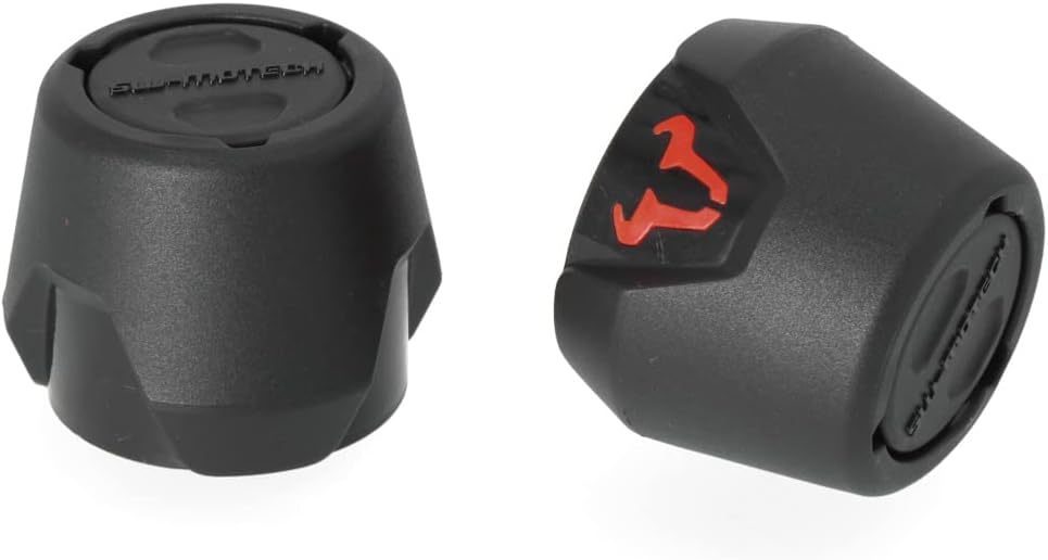 SW-Motech Sturzpad-Kit für Hinterachse - Schwarz. Trident 660 / Tiger 660, X-Cape 650.