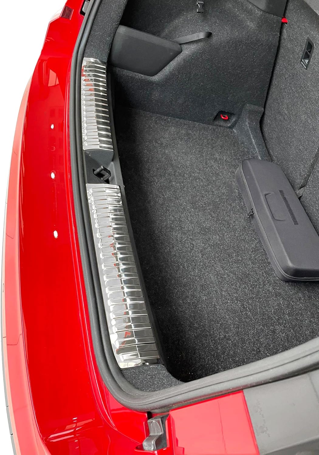 Ladekantenschutz Edelstahl CHROM kompatibel für Skoda Kamiq | BJ ab 2019> | premium Qualität von REC