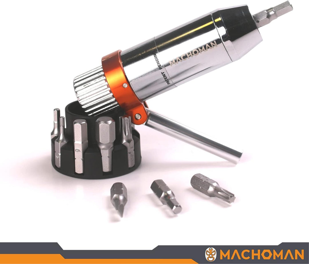 MACHOMAN TQW011 11 Pieces Torque Wrench Adjustable 3-10Nm, within +/- 5% genau, geeignet für Bike, T