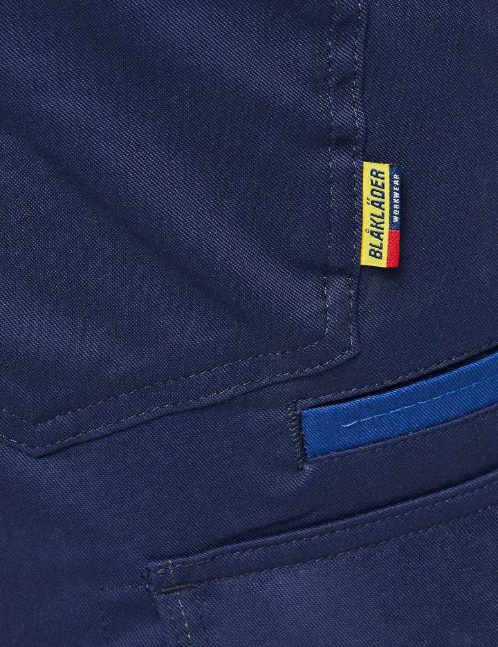 Blaklader 144418328985C56 Industrie Stretch Arbeitshose, Marineblau/Kornblume, Grösse C56