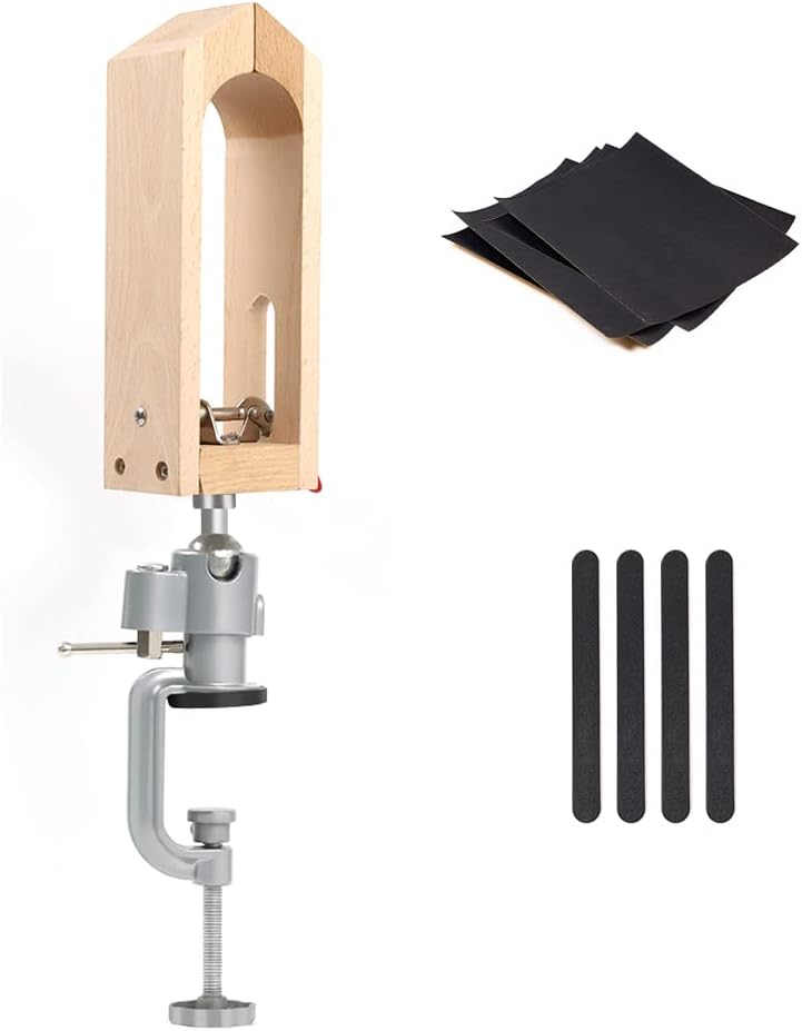 FASTTOBUY Leder Werkzeug Leder Pony, Leder nähen Crafts DIY Nähen Schnürsystem, Nähkloben zum festha