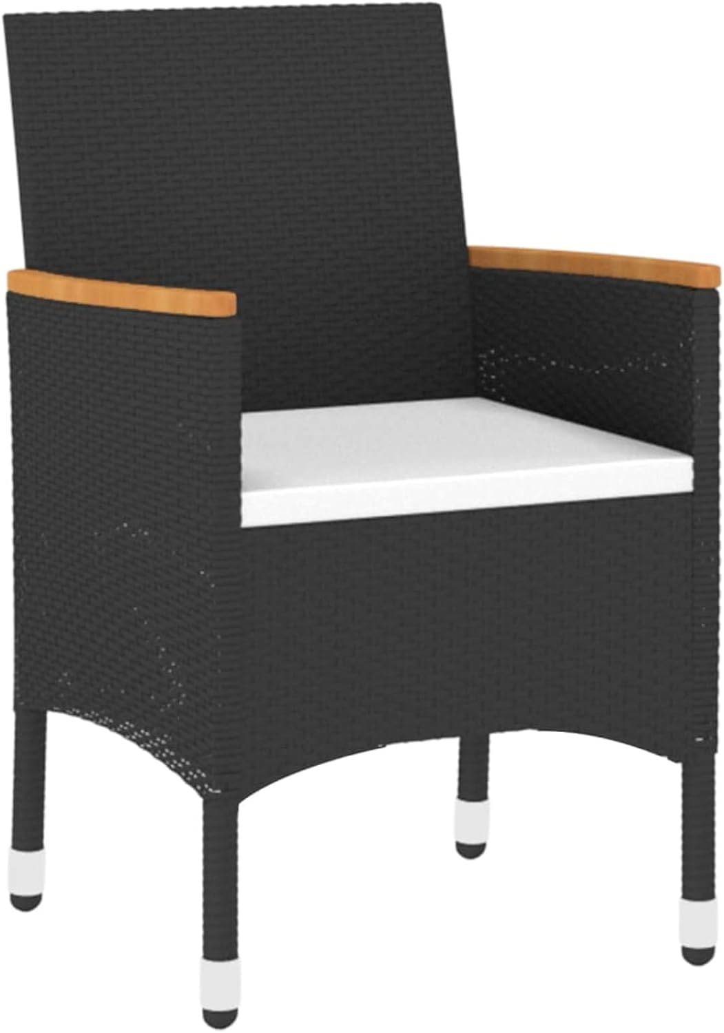 Tidyard 3-TLG. Balkonmöbel, Garten Essgruppe, Bistro Set, Tisch und 2 Stühle, Balkonset für Balkon G