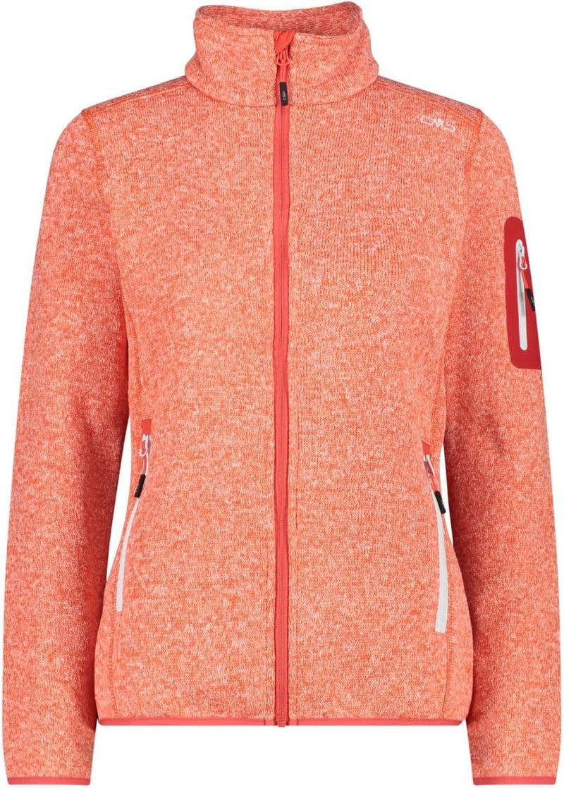 CMP Damen Fleecejacke Jacke 36 Campari-Weiss, 36 Campari-Weiss