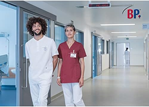 BP 1739-435-188-M Unisex Comfort-Tunika, 1/2 Ärmel, Piqué-Einsätze und Arm-Lift-System, 180,00 g/m²
