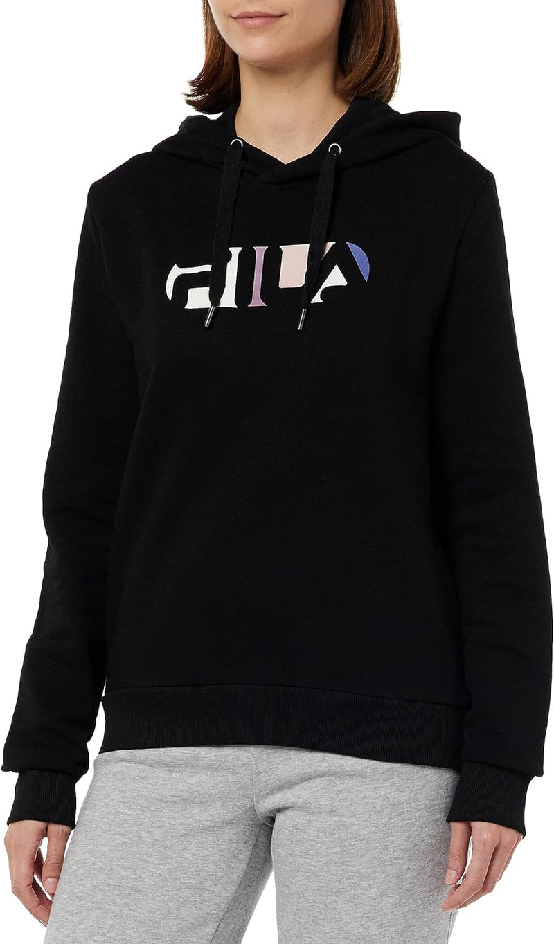 FILA Damen Bornheim Hoody M Schwarz, M Schwarz