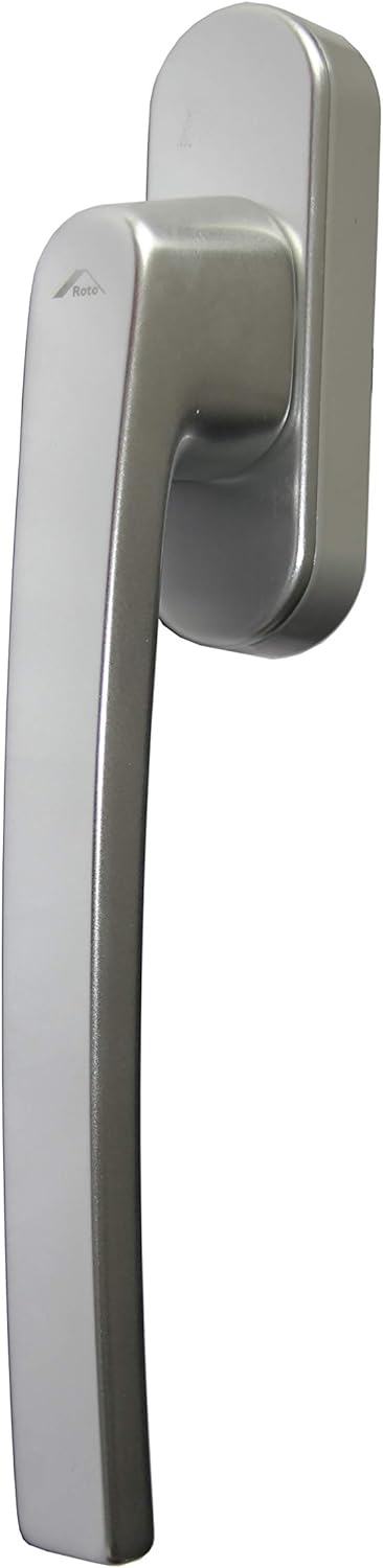 Roto Original Line Griff Patio Z mit Logo, Farbe Natursilber, Stiftlänge 35 mm, 25 x 3.6 x 6.7 25 x