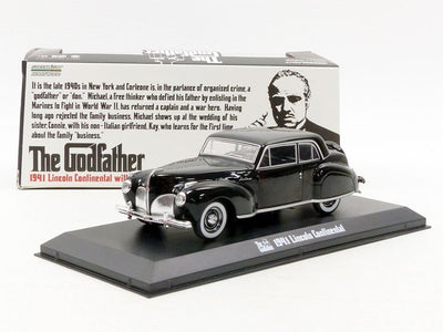 Greenlight 1:43 The Godfather (1972) - 1941 Lincoln Continental - (86507) Druckguss-Fahrzeug, Einhei