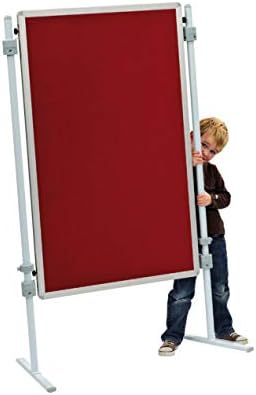 Betzold - Satz mit zwei Stellwandbeinen, für Kinderstellwand aus stabilem Rundrohr, 150 cm, fester S