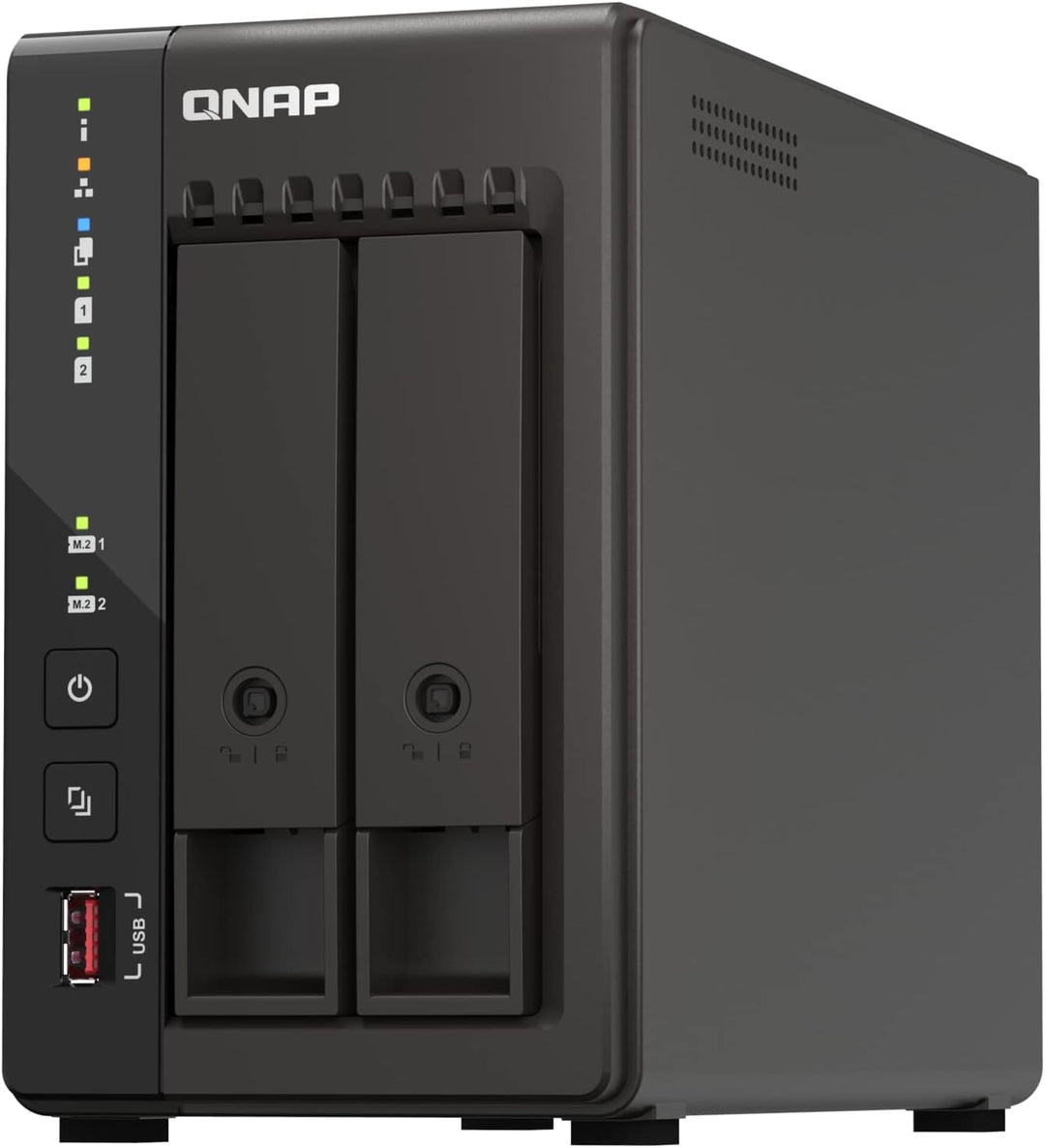 QNAP TS-253E-8G NAS System 2-Bay Enclosure Gehäuse, Enclosure Gehäuse