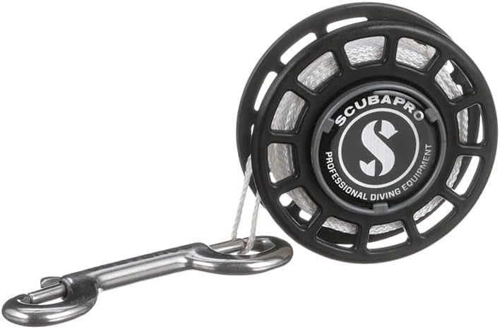 SCUBAPRO S-TEK Spinner Spool Sicherheitsleine Reel 15 Meter, 15 Meter