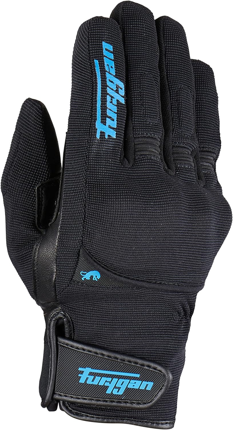 Furygan Jet AS D3O - Motorradhandschuhe Herren - Ziegenleder - Touchscreen – Wasserdicht - Atmungsak