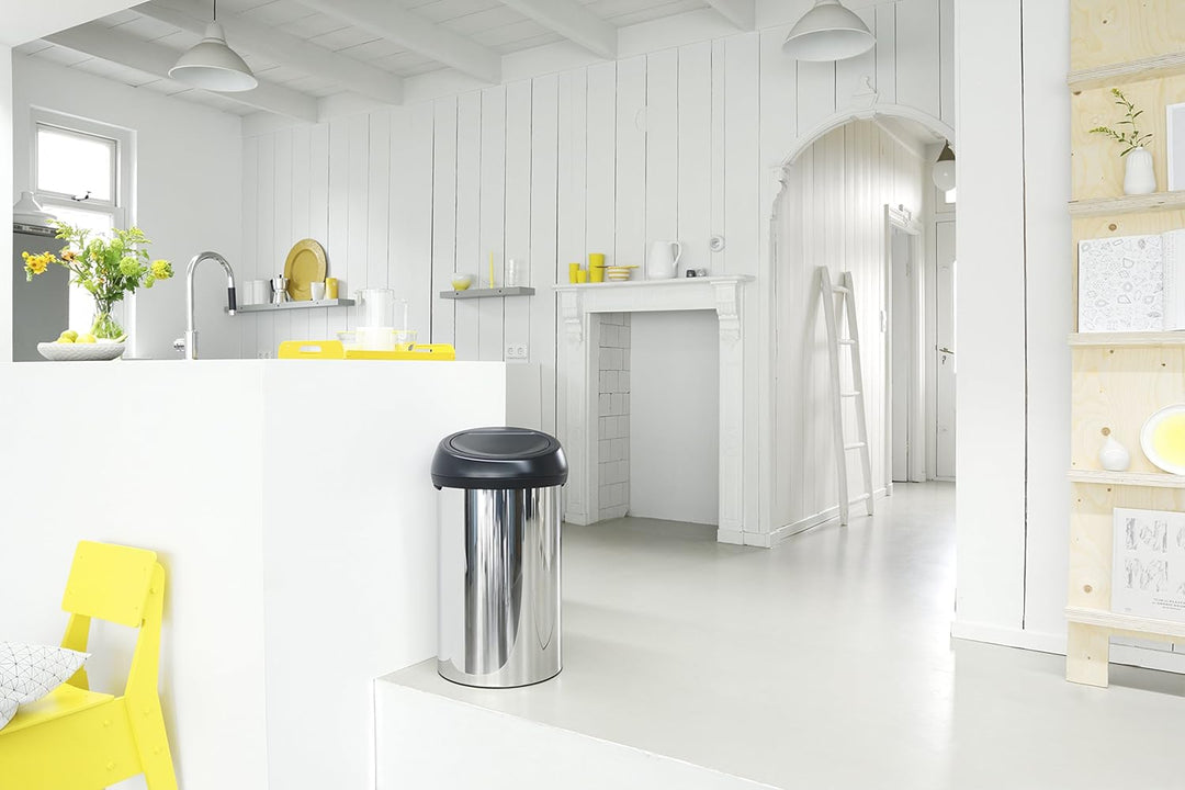 Brabantia Touch Bin 60L - Brilliant Steel
