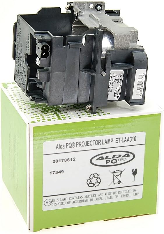 Alda PQ Premium, Beamer Lampe kompatibel mit PANASONIC PT-AE7000, PT-AE7000U, PT-AT5000, PT-AT5000E,