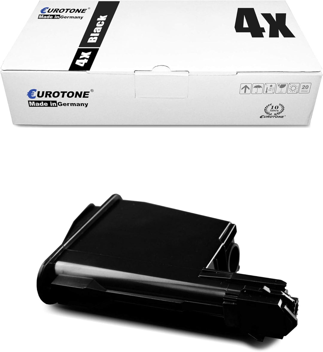 4X Müller Printware Toner für Kyocera FS 1041 1220 1320 MFP ersetzt 1T02M50NL0 TK1115 4x Black, 4x B