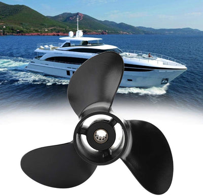 KIMISS Boat Marine Aluminiumlegierung Propeller Bootspropeller 7.8x8 für Aussenborder 4TE 5TE 6TE (S