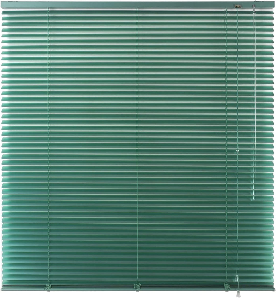 Liedeco Jalousie Mint grün aus Alu, Aluminium-Jalousie Länge 160 cm B 100 cm