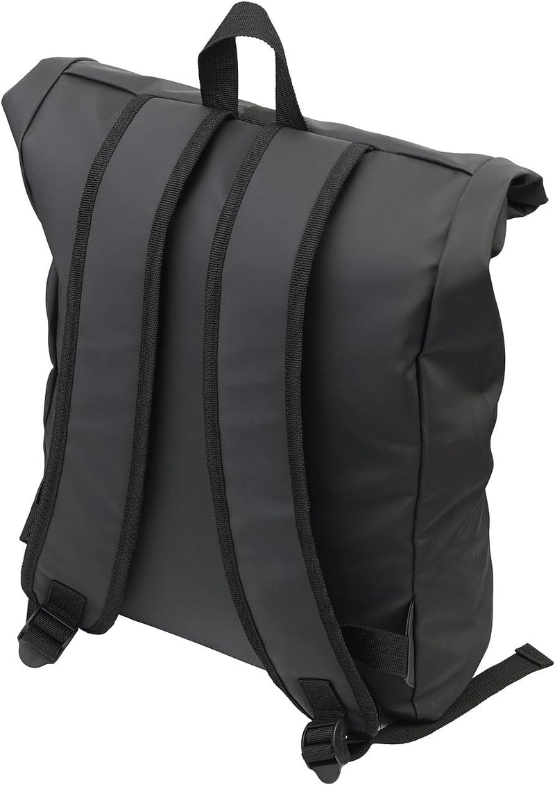 Xcase Laptop Tasche: 2er-Set Rolltop-Rucksäcke mit gepolstertem Laptop-Fach, wasserfest (Cityrucksac