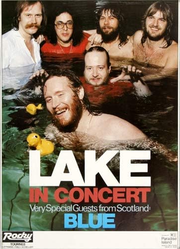 Lake - Hot Day, 1981 » Konzertplakat/Premium Poster | Live Konzert Veranstaltung | DIN A1 «