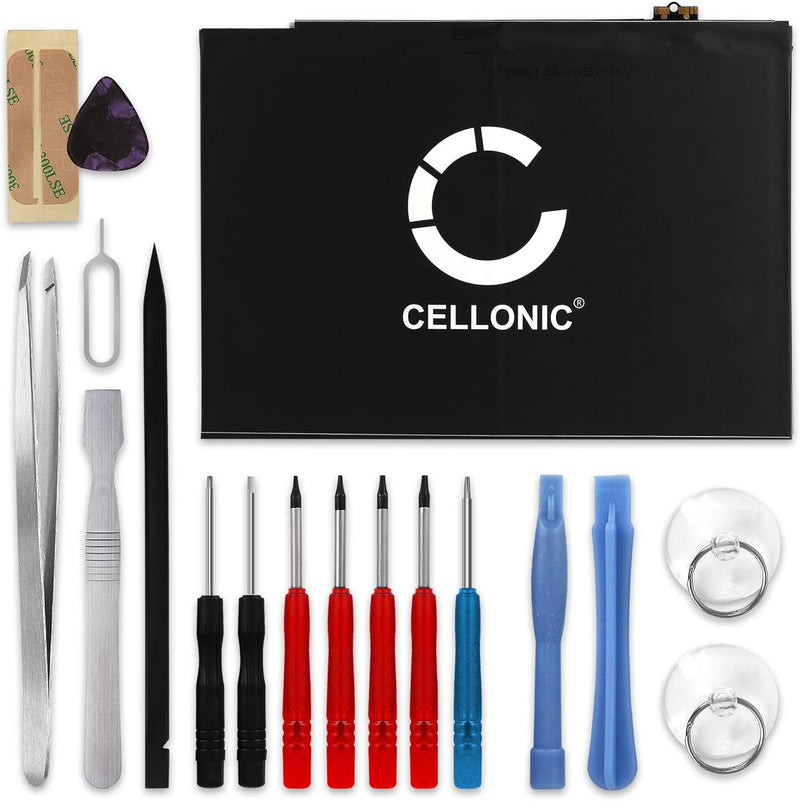 CELLONIC® Ersatz Akku A1547 für iPad Air 2 (A1566 / A1567) 7300mAh + Werkzeug-Set Ersatzakku für Tab