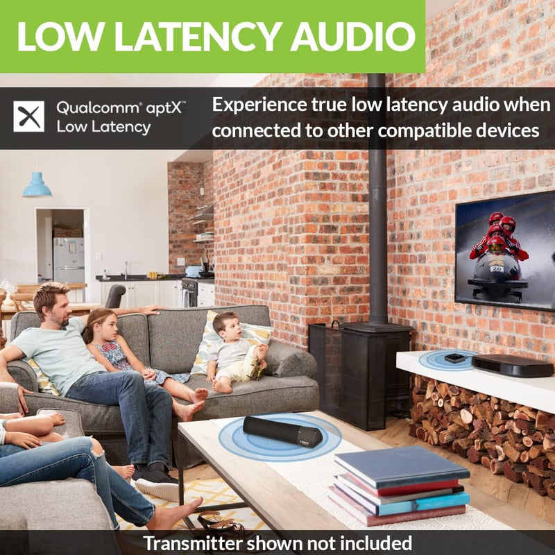 Avantree aptX Low Latency Tragbarer Bluetooth 5.0 Lautsprecher, klarer Dialog, verbesserter Bass, 3D