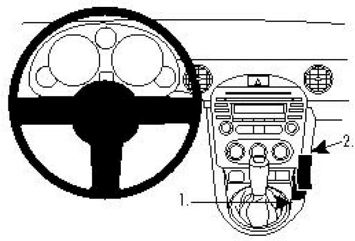 Brodit 834416 ProClip Halterung