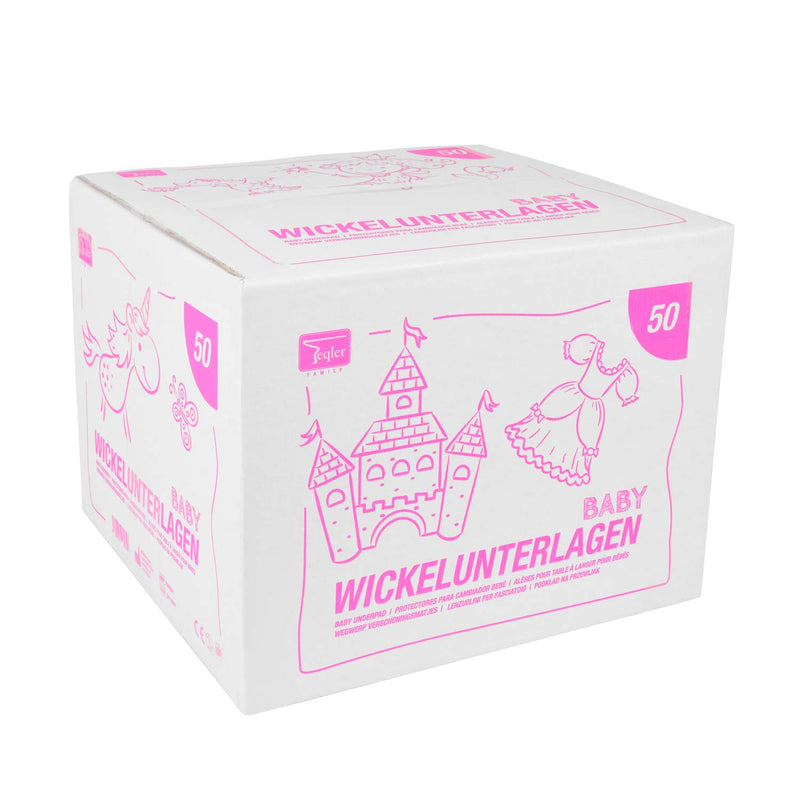 Teqler Baby-Wickelunterlagen: Wickelunterlagen mit verschiedenen Motiven für unterwegs, hygienisch m
