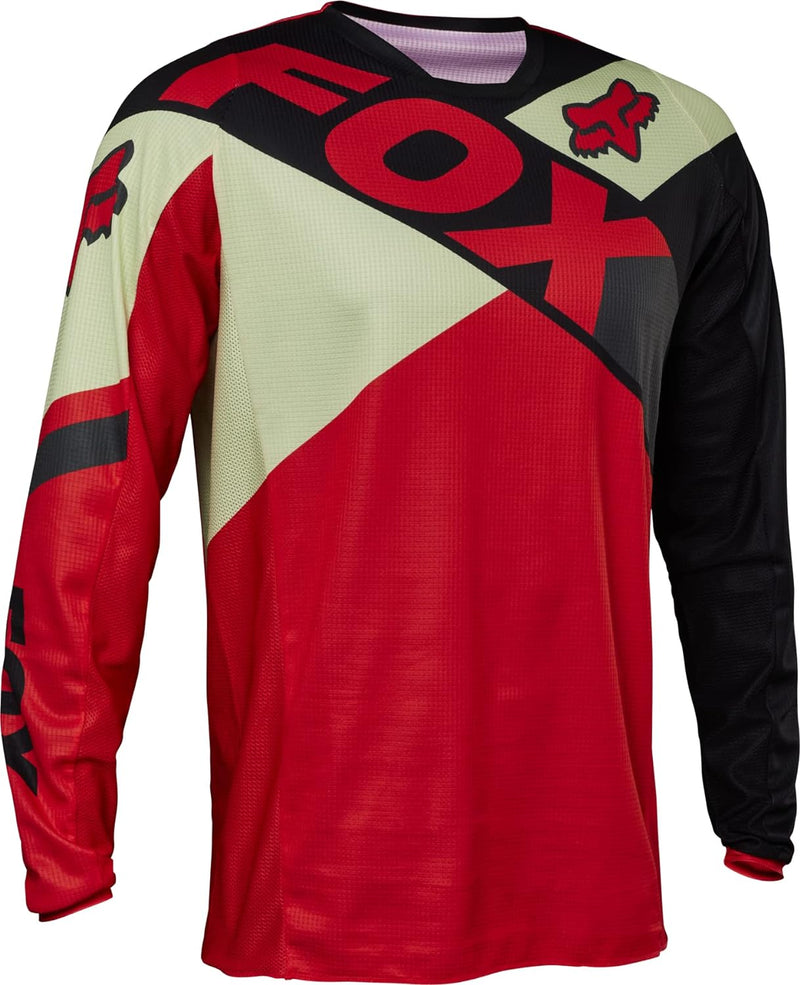 Fox Racing Herren 180 Xpozr Motocross Trikot Jersey (1er Pack) L Rot, L Rot