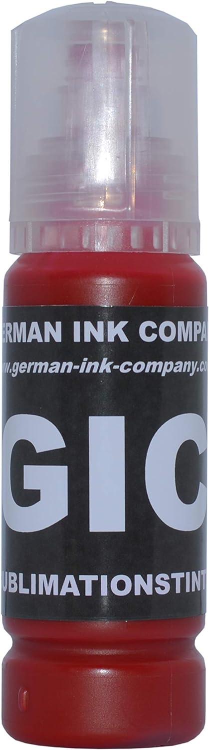 Sublimationstinte für Ecotankdrucker - GIC Starterpack mit 350ml für (102) ET-2700, ET-2750, ET-3700