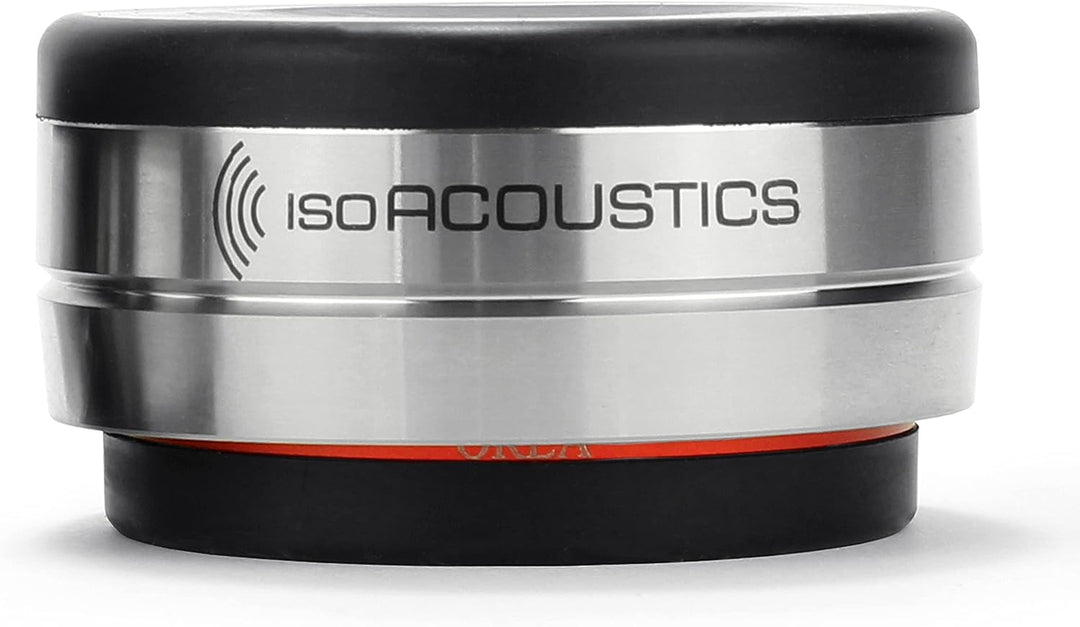 IsoAcoustics Orea-Serie mit Isolatoren für HiFi-Komponenten OREA Bordeaux – 14,5 kg max./Stück Borde