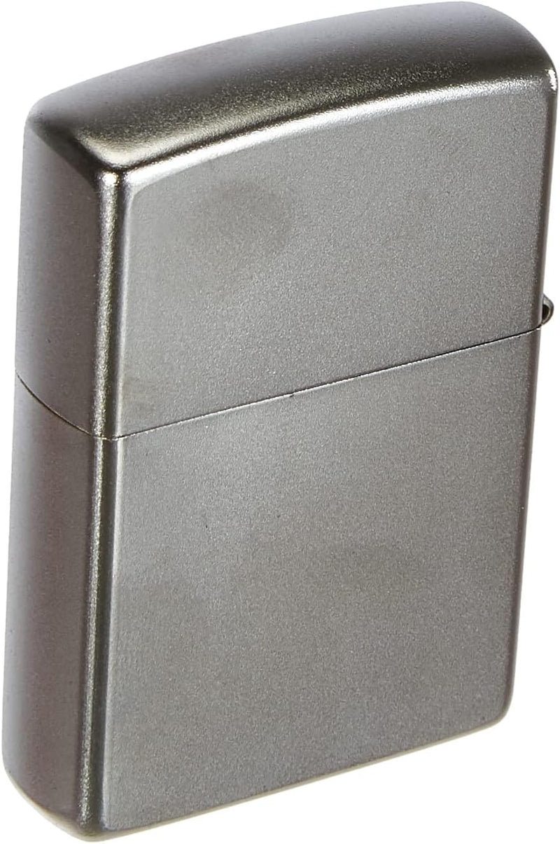 Zippo 15264 Deer Emblem - Satin Finish Feuerzeug, Chrom, silber, 5.8 x,3.8 x 2 2 cm