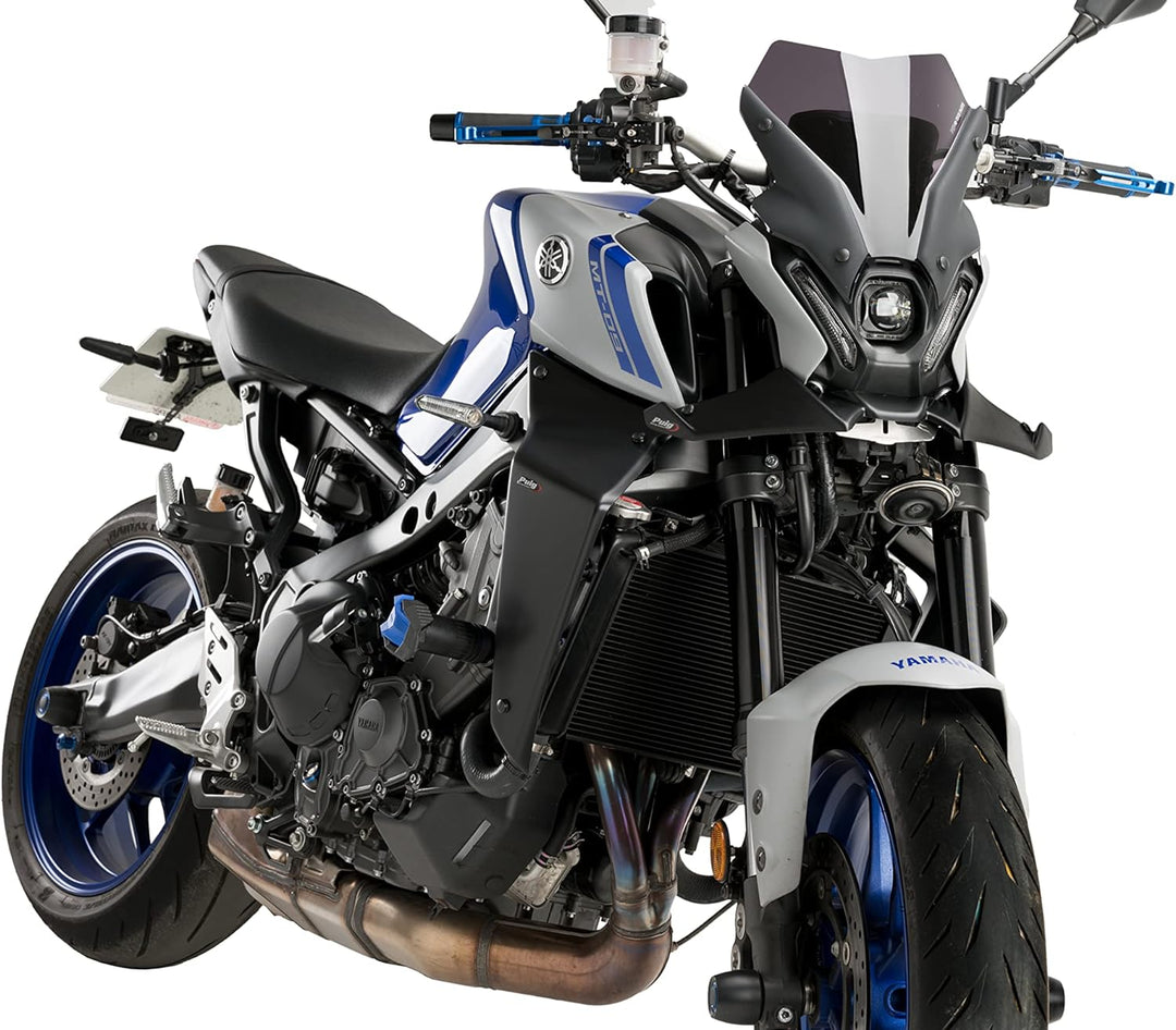 Puig 21133J Naked Front Downforce Spoiler Mattschwarz