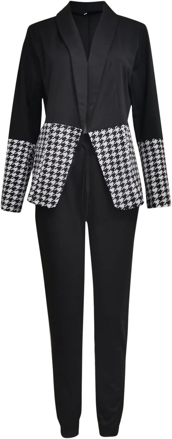 Damen Elegant Business Anzug Set Hosenanzug Damen Elegant Business Anzug Set Hosenanzug Blazer Hose