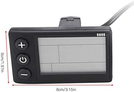 Elektromotor Controller, 24 V-48 V wasserdichte LCD Display Panel Brushless Controller Kit für Elekt
