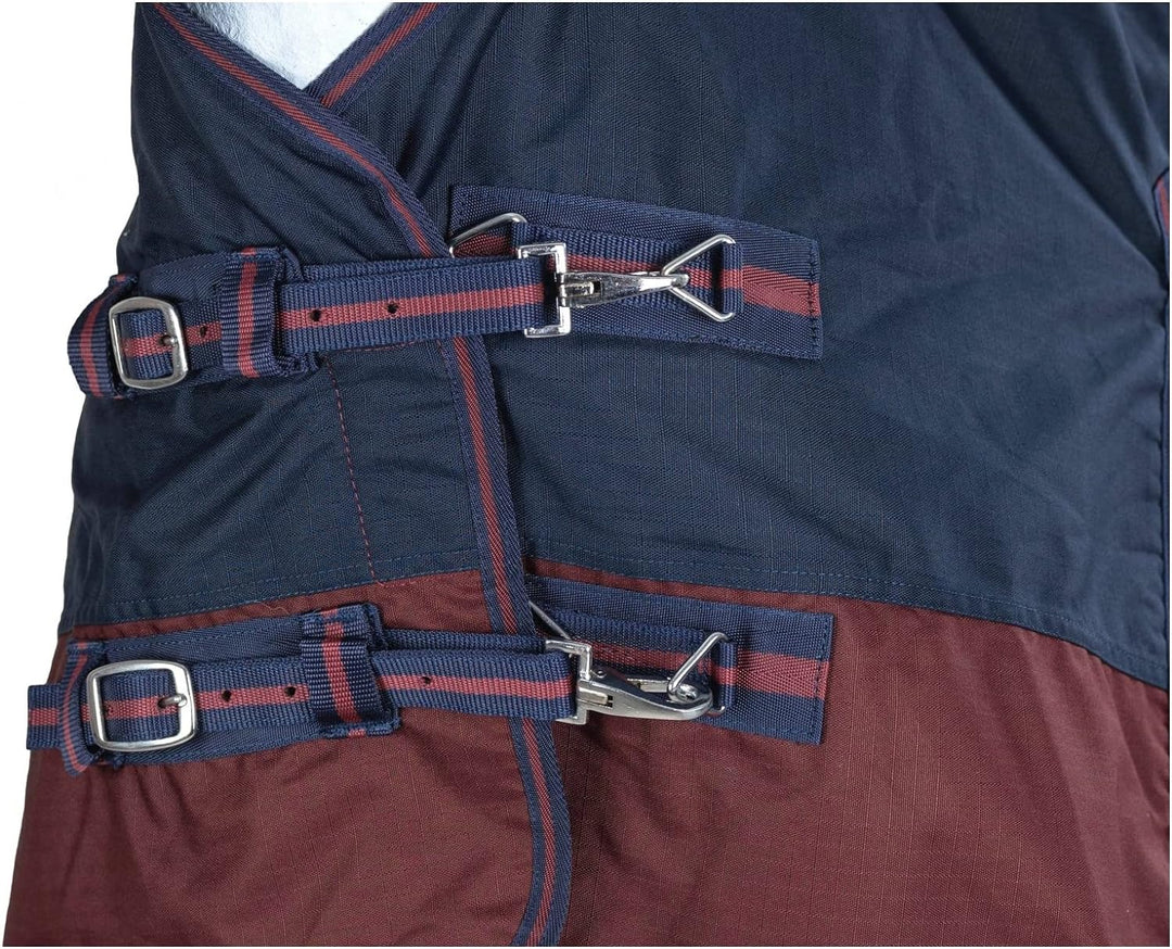 RL24 - Weidedecke Winterdecke High Neck 600D BASICLINE mit Nylonfutter, Polarfleecefutter oder Füllu