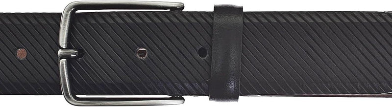 Vanzetti 35mm Leather Belt W105 Black - kürzbar