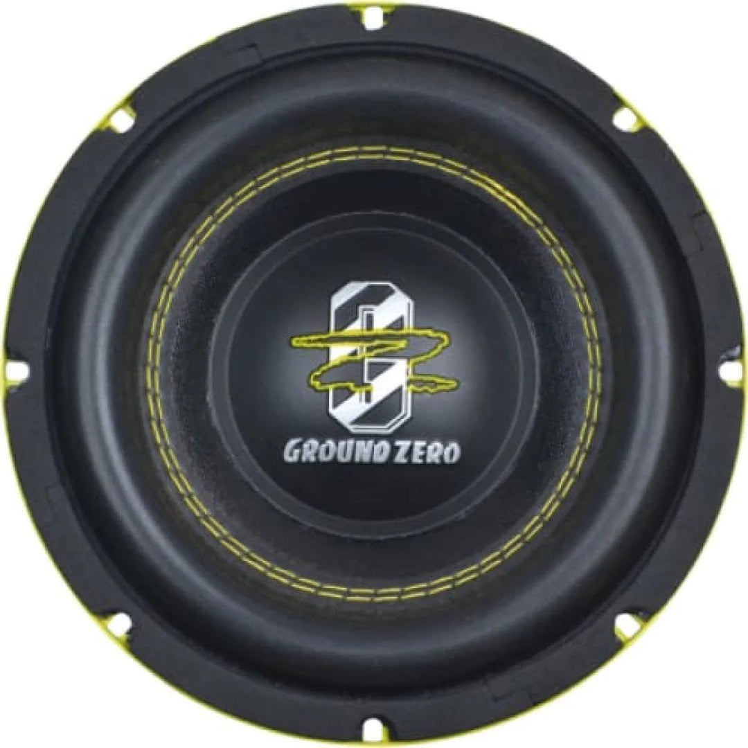 Ground Zero GZRW 8XSPL - 20 cm Passiv Subwoofer mit 1000 Watt (RMS: 500 Watt)